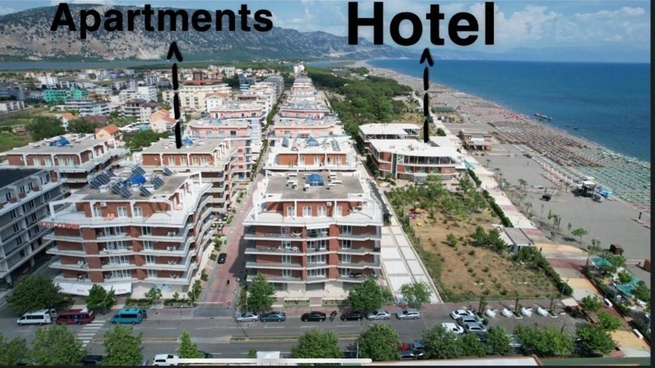 Fishta Hotel & Apartments Velipojë Extérieur photo